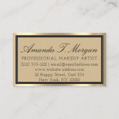 Luxus Services Interior Design Veranstaltung Hochz Visitenkarte (Rückseite)