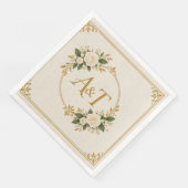Luxus Serviette (Ecke)