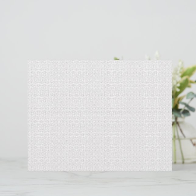 Luxus-Set mit weißen Monogramm-Aktenordnern Briefbogen (Stehend Vorderseite)