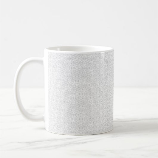 Luxus-Set mit weißen Monogramm-Aktenordnern Kaffeetasse (Links)