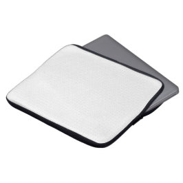 Luxus-Set mit weißen Monogramm-Aktenordnern Laptopschutzhülle
