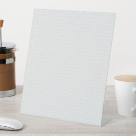 Luxus-Set mit weißen Monogramm-Aktenordnern Sockelschild