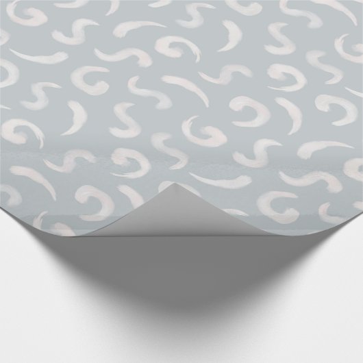 Luxus Shiny abstrakt Pattern Hochzeit Geschenkpapier (Ecke)