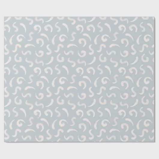 Luxus Shiny abstrakt Pattern Hochzeit Geschenkpapier (Flach)