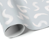 Luxus Shiny abstrakt Pattern Hochzeit Geschenkpapier (Rolleneckpunkt)