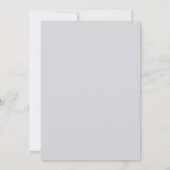 Luxus Silber Strass Glitter süße 16 Einladung (Rückseite)
