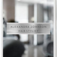 Luxus Silberfolie Modernes Geschäft