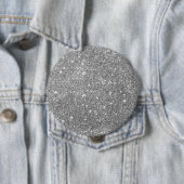 Luxus Silver Glitzer Button (Beispiel)