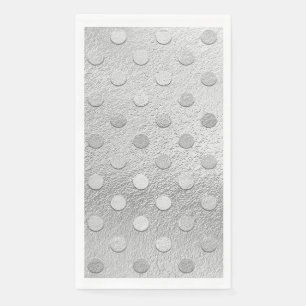 Luxus Silver verfügbar Serviette
