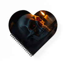 Luxus-Skulp-Halloween-Spiralblock