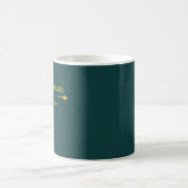 Luxus-Smaragd-Gold-Kaffeetasse Kaffeetasse (Mittel)