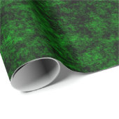 Luxus Smaragdgrün Marmor Geschenkpapier (Rolleneckpunkt)