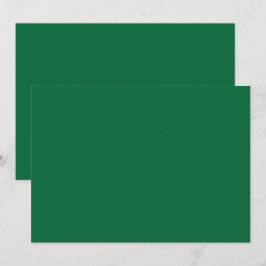 Luxus Smaragdgrüne Minimalistische Event-Einladung Einladung