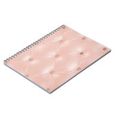Luxus-Sofa: Alte Rose Textur Notizblock (Linke Seite)