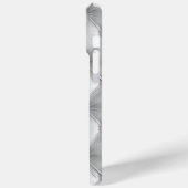 Luxus Soft Grau Imitate Velvet Case-Mate iPhone Hülle (Rückseite / Links)