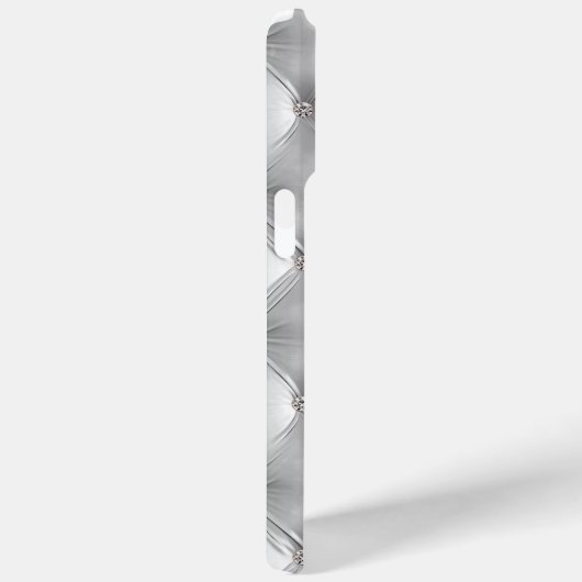 Luxus Soft Grau Imitate Velvet Case-Mate iPhone Hülle (Rückseite / Rechts)