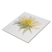 Luxus Sonnenblumenhochzeit Grosses Weiß Fliese (Seite)