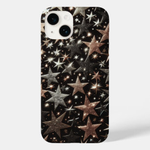 Luxus-Sparkling-Stars-Handyhülle - Roségold  Case-Mate iPhone 14 Hülle
