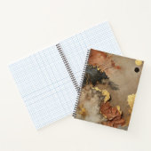 Luxus-SpiralNotebook mit Abstrakter Earthy Design Notizblock (Innenseite)