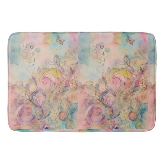 "Luxus-Splash: Extra-große Badematte infused (Vorderseite)