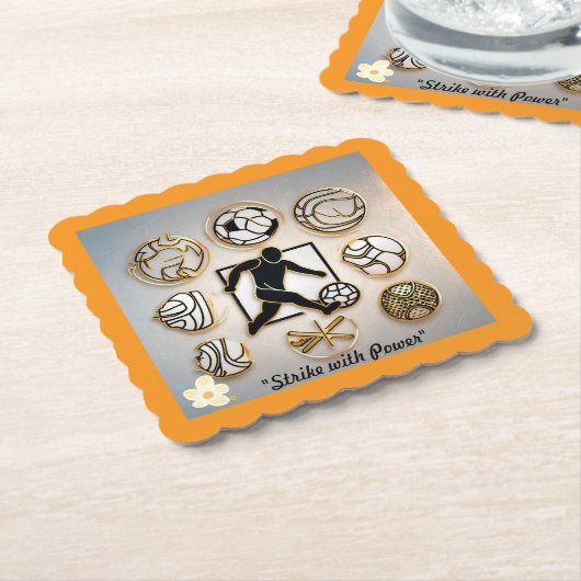 "Luxus-Sportdesigns" Untersetzer (angewinkelt)