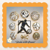 "Luxus-Sportdesigns" Untersetzer (Vorderseite)