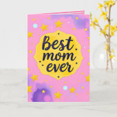 Luxus Stars Trendy Gift Collection Karte (Gelbe Blume)