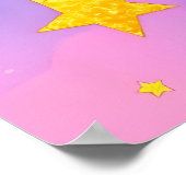 Luxus Stars Trendy Gift Collection Poster (Ecke)