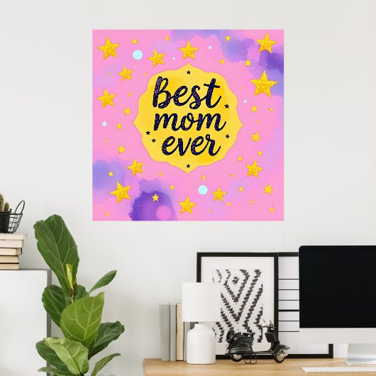 Luxus Stars Trendy Gift Collection Poster (Heimbüro)