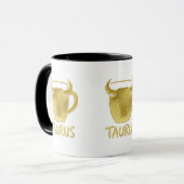 Luxus-Stier-Sternzeichen-Tasse Tasse (Vorderseite Links)