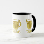 Luxus-Stier-Sternzeichen-Tasse Tasse (VorderseiteRechts)