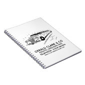 Luxus-Stretch Limousine-MietNotebook Notizblock (Rechte Seite)