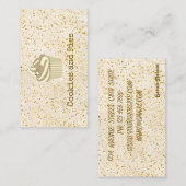 Luxus Sweet Yellow Visitenkarte (Vorne/Hinten)