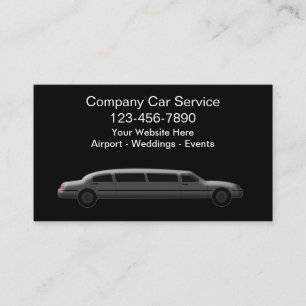 Luxus-Taxi-Geschäftskarten Visitenkarte