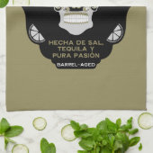 Luxus-Tequila-Geschenk Geschirrtuch (Gefaltet)