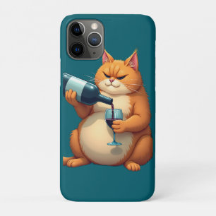 Luxus Tipsy Cat Moderne Kunst Illustration Case-Mate iPhone Hülle