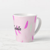 Luxus-Trend-Federn-Boho-Kollektion Milchtasse (Rechte Ecke)