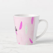 Luxus-Trend-Federn-Boho-Kollektion Milchtasse (Rechts)