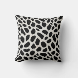 Luxus Trendy White Leopard Elegante Collection Kissen