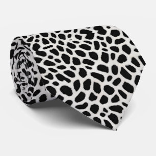 Luxus Trendy White Leopard Elegante Collection Krawatte