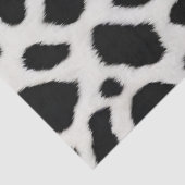 Luxus Trendy White Leopard Elegante Collection Seidenpapier (Ausschnitt)