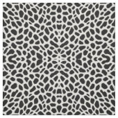 Luxus Trendy White Leopard Elegante Collection Stoff (Muster)