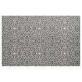 Luxus Trendy White Leopard Elegante Collection Stoff (Fat Quarter (45,7 x 55,9 cm))