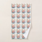 Luxus-Trendy-Wildblumen-Schöne-Kollektion Badhandtuch Set (Handtuch)