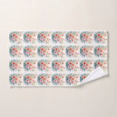 Luxus-Trendy-Wildblumen-Schöne-Kollektion Badhandtuch Set (Handtuch)