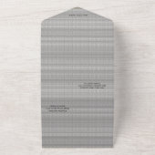 Luxus trifft Romantik All In One Einladung (Außenbereich)