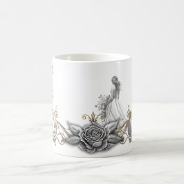 Luxus trifft Romantik. Kaffeetasse