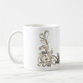 Luxus trifft Romantik. Kaffeetasse (Links)