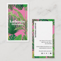 Luxus Tropical Moderne Boutique & Salon Pink