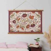 Luxus-Vintage-Französisch-Herbst-Blumen-Botanik